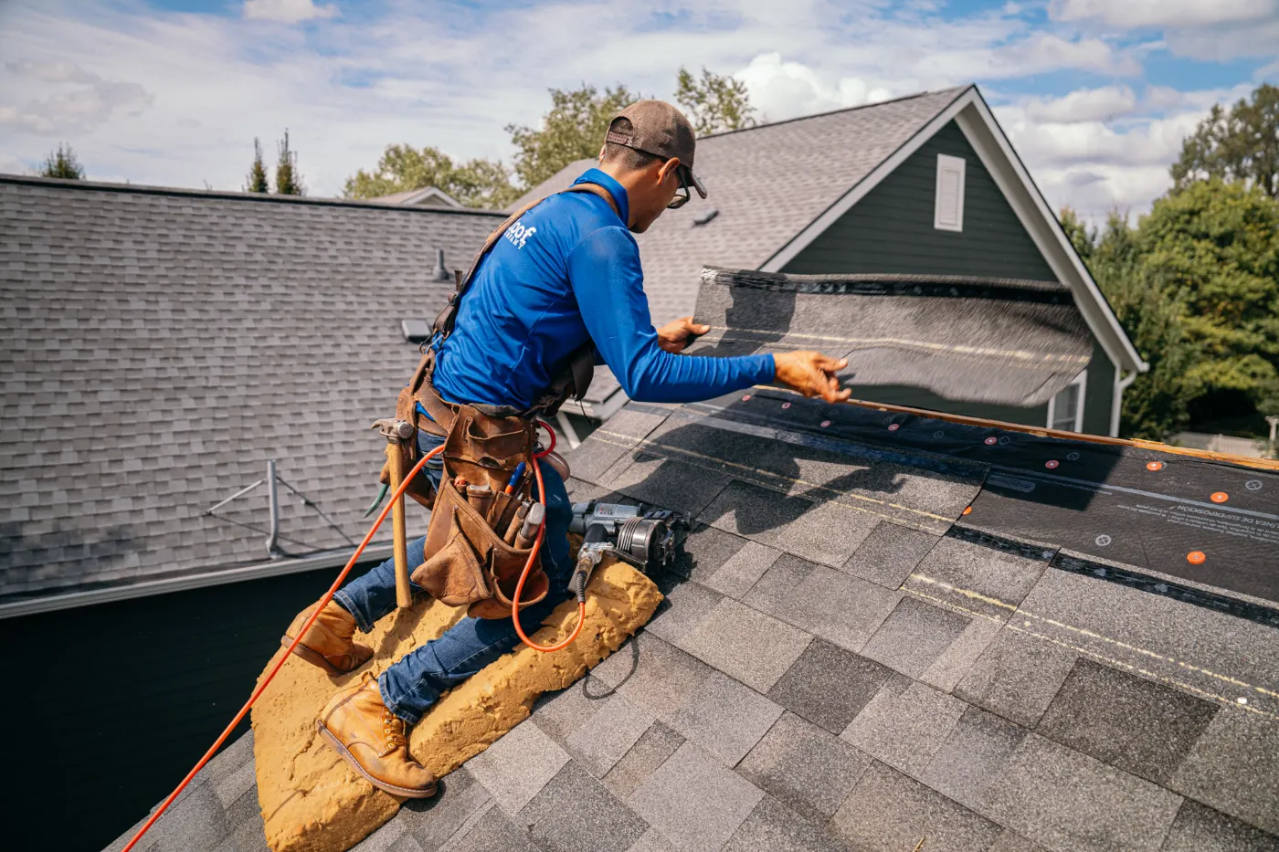 Roofing by Whiteland Roofing near Bargersville, IN